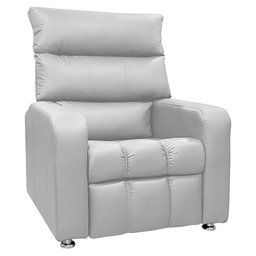 Poltrona do Papai Reclinável Turquia - Sintético Branco Shop das Cabeceiras - 1