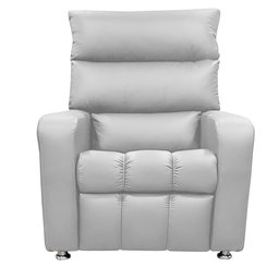 Poltrona do Papai Reclinável Turquia - Sintético Branco Shop das Cabeceiras - 6