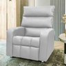 Poltrona do Papai Reclinável Turquia - Sintético Branco Shop das Cabeceiras - 2