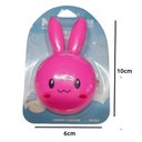 Ver imagem 2 de Luminaria Noturna de Tomada Coelho Rosa P/ Menina