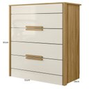 Ver imagem 4 de Mesa de Cabeceira 02 Gavetas Dhara