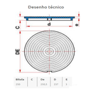 Ver imagem 2 de Tampa Tigre Pvc Cx.sifonada 250mm