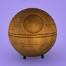 Luminaria Abajur Estrela da Morte Star Wars Coleção Geek - 2