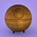 Ver imagem 2 de Luminaria Abajur Estrela da Morte Star Wars Coleção Geek