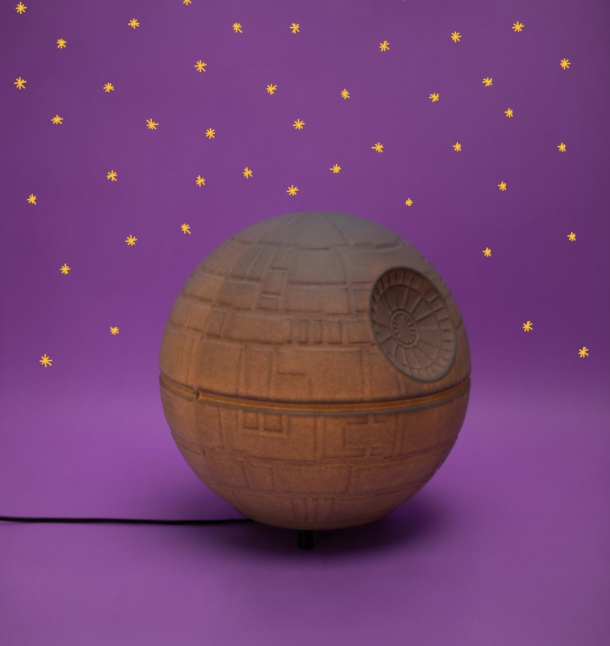 Luminaria Abajur Estrela da Morte Star Wars Coleção Geek - 4