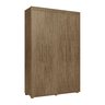 Roupeiro Milão Solteiro 100% Mdf: Castanho - 3