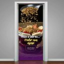 Ver imagem 1 de Adesivo Para Porta Hoje é Dia De Pedir Açaí- 73X210Cm