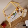 Mesa Infantil Escrivaninha Desenho Madeira Montessoriana Mesa Regulável Cabana Lia Idimex - 2
