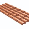 Kit com 5 Telhas Pvc Colonial 328x86cm Permatti - 1