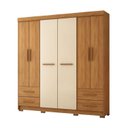 Ver imagem 3 de Guarda-roupa Vitorino 6 Portas e 4 Gavetas