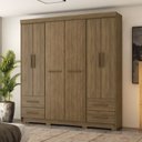 Ver imagem 1 de Guarda-roupa Vitorino 6 Portas e 4 Gavetas