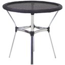 Ver imagem 1 de Mesa Ascoli em Alumínio Com o Tampo Tramado Para Cozinha, Edícula, Jardim e Piscina Trama Original