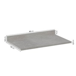Tampo para Balcão 2 Portas 80cm a Arizona Cabecasa Madeiramadeira - 2
