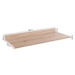 Tampo para Balcão de Pia 120cm a Arizona Cabecasa Madeiramadeira - 2