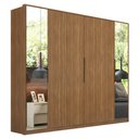 Ver imagem 1 de Guarda Roupa Casal 6 Portas 2 Com Espelhos 6 Gavetas Atrice D02 Amendola Touch - Mpozenato