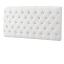 Ver imagem 2 de Conjunto Base Box Solteiro com Painel Branco (88x188)