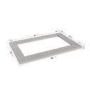 Ver imagem 2 de Tampo com Recorte Planejado para Cooktop 5 Bocas 80cm a Arizona CabeCasa MadeiraOriginals Cinza