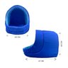 Kit 2x Camas Pet Iglu Raça Grande para Cachorro e Gato com Almofada - Azul e Azul - 3