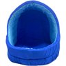 Kit 2x Camas Pet Iglu Raça Grande para Cachorro e Gato com Almofada - Azul e Azul - 1