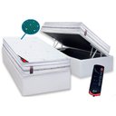 Ver imagem 1 de Cama Box Baú Crc Solt +Colchão Molas Ensacadas c/Massagem Niponpedic Castor -