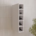Ver imagem 1 de Nicho para Adega Planejado Garrafeiro Branco Arizona 15cm CabeCasa MadeiraOriginals