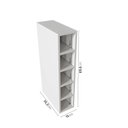 Ver imagem 3 de Nicho para Adega Planejado Garrafeiro Branco Arizona 15cm CabeCasa MadeiraOriginals