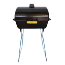 Ver imagem 1 de Churrasqueira a Bafo Gourmet com Grelha Pé Alta Carvão Gold