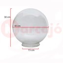 Ver imagem 2 de Globo De Acrílico Transparente 15x30 Super Resistente