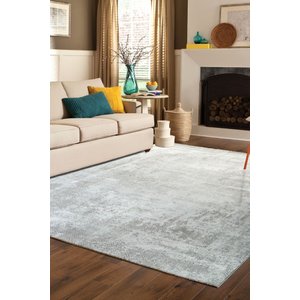 Tapete Sala 100x150 Milão Cinza