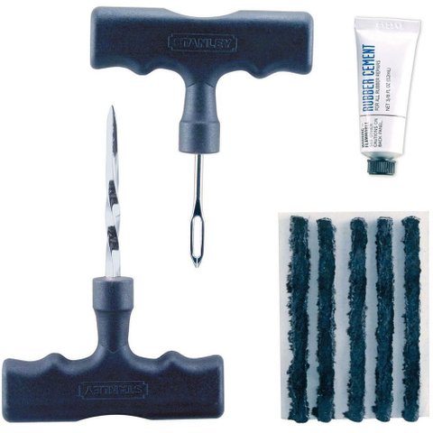 Kit de Reparo de Pneus sem Câmara - 79-036 - Stanley Kit Reparo Pneus S/camara Stanley 79-036