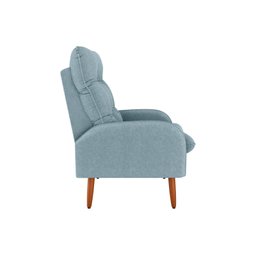 Poltrona Decorativa Nantes Boucle Azul F-495 - 3