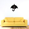 Relógio Parede Vinil Lp ou Mdf Guarda Chuva - 2