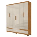 Ver imagem 3 de Guarda Roupa San Diego 6 Portas e 4 Gavetas