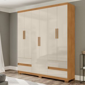 Guarda Roupa San Diego 6 Portas e 4 Gavetas