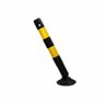Poste Balizador Flexível 94 cm Preto e Amarelo CBL - 2