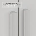 Ver imagem 6 de Guarda-Roupa Casal 6 Portas 8 Gavetas Florianópolis 100% MDF Branco/Neve