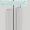 Ver mais imagens de Guarda-Roupa Casal 6 Portas 8 Gavetas Florianópolis 100% MDF Branco/Neve