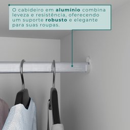 Guarda-roupa Casal 6 Portas 8 Gavetas Florianópolis 100% MDF  - 9