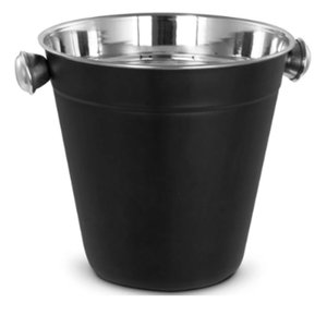 Balde de Gelo em Aço Inox Onix 22 cm 4,20 Litros