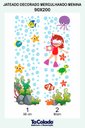 Ver imagem 1 de Adesivo Para Vidro Box Banheiro Jateado Decorado Mergulhando Girl Prova D'agua - 1,80 x 2,00m