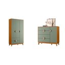 Ver imagem 2 de Conjunto de Quarto com Guarda-roupa e Cômoda Ipê