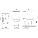 Ver imagem 4 de Kit de Bacia com Caixa Acoplada 3/6L e Itens de Instalação City Celite Cinza/Prata