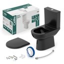 Ver imagem 4 de Kit de Bacia com Caixa Acoplada com Assento Termofixo e Itens de Instalação Smart Celite Preto