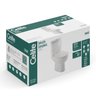 Kit de Bacia com Caixa Acoplada com Assento Termofixo e Itens de Instalação Smart Celite - 6