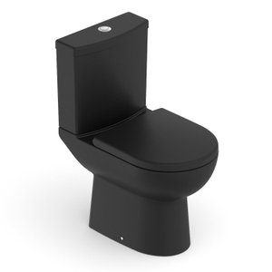 Kit de Bacia com Caixa Acoplada com Assento Termofixo e Itens de Instalação Smart Celite