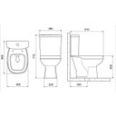 Ver imagem 4 de Kit de Bacia com Caixa Acoplada 3/6L e Itens de Instalação City Celite Branco
