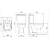 Kit de Bacia com Caixa Acoplada 3/6l e Itens de Instalação City Celite - 4