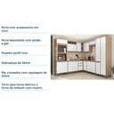Ver imagem 6 de Cozinha Completa Modulada 8 Peças com Armário e Balcão Mel Luciane Móveis