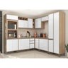 Cozinha Completa Modulada 8 Peças com Armário e Balcão Mel Luciane Móveis - 1
