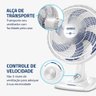 Ventilador de Mesa Mondial Super Power 3 Velocidades 6 Pas 40cm Vsp-40-w - 4